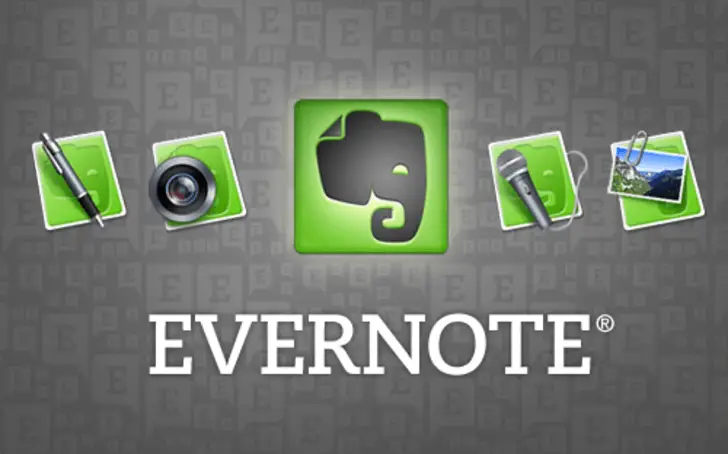 aplicaciones para llevar un diario - Evernote