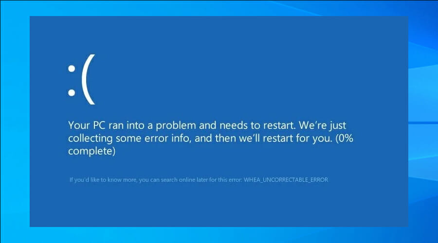 Cómo reparar fácilmente el error incorregible de Whea en Windows 10