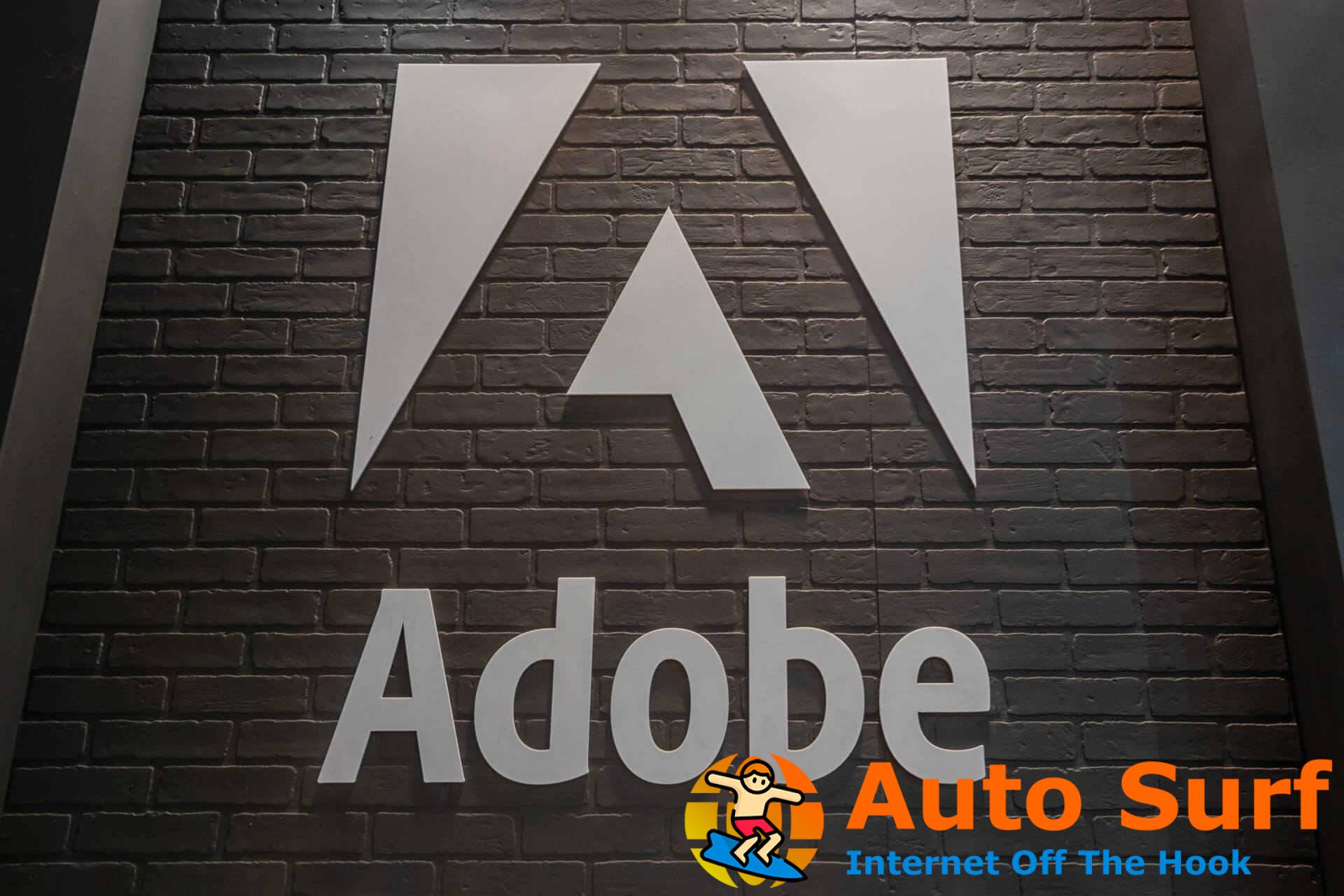 REVISIÓN: el escáner de Adobe no admite ajustes preestablecidos