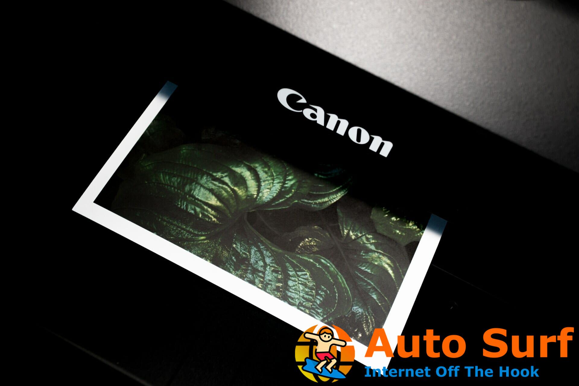 Guía fácil para reparar el error de impresora Canon 5b00