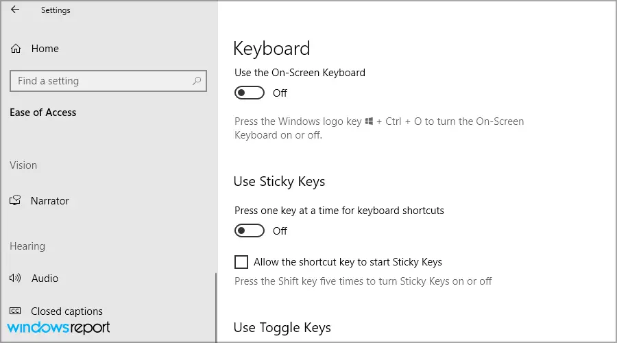 ¿La tecla Mayús izquierda no funcionará en Windows 10/11? Arréglalo ahora