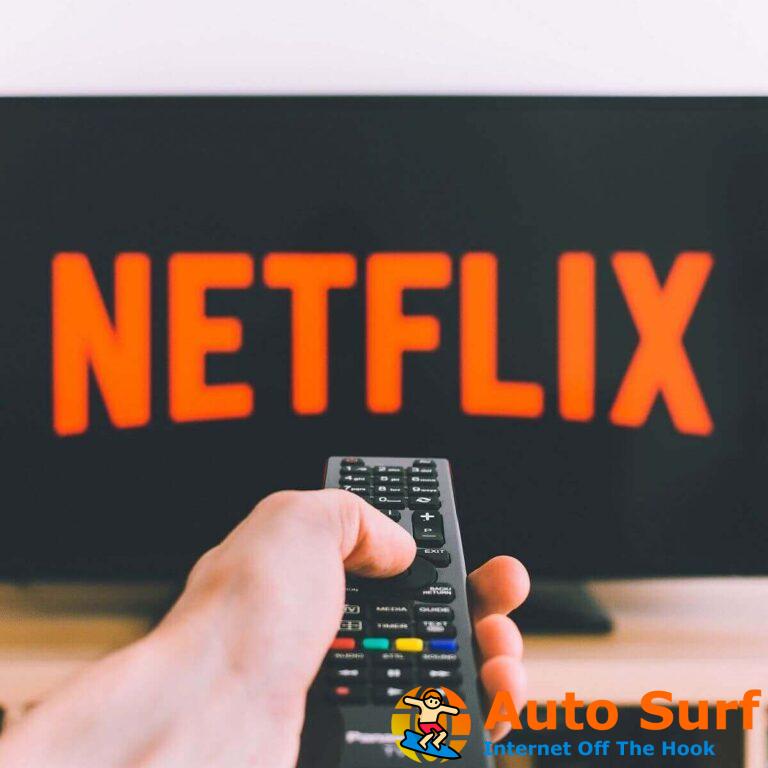 Netflix no se carga en Sony Smart TV