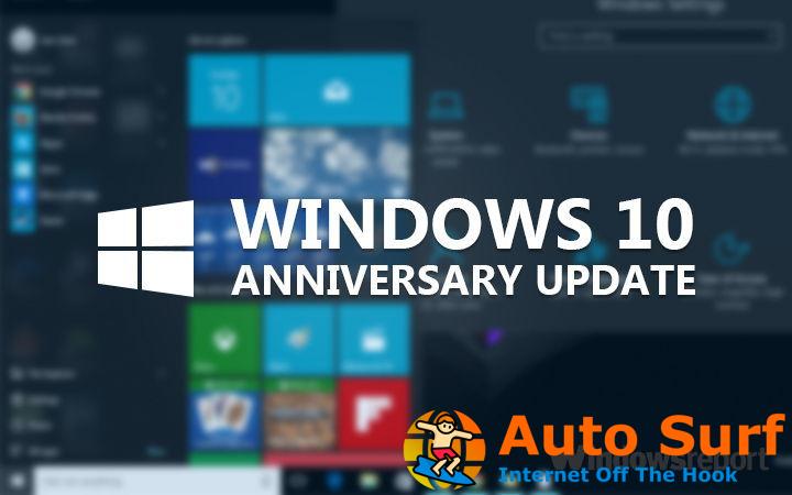 Corrección: Windows 10 no se reactivará después de la Actualización de aniversario