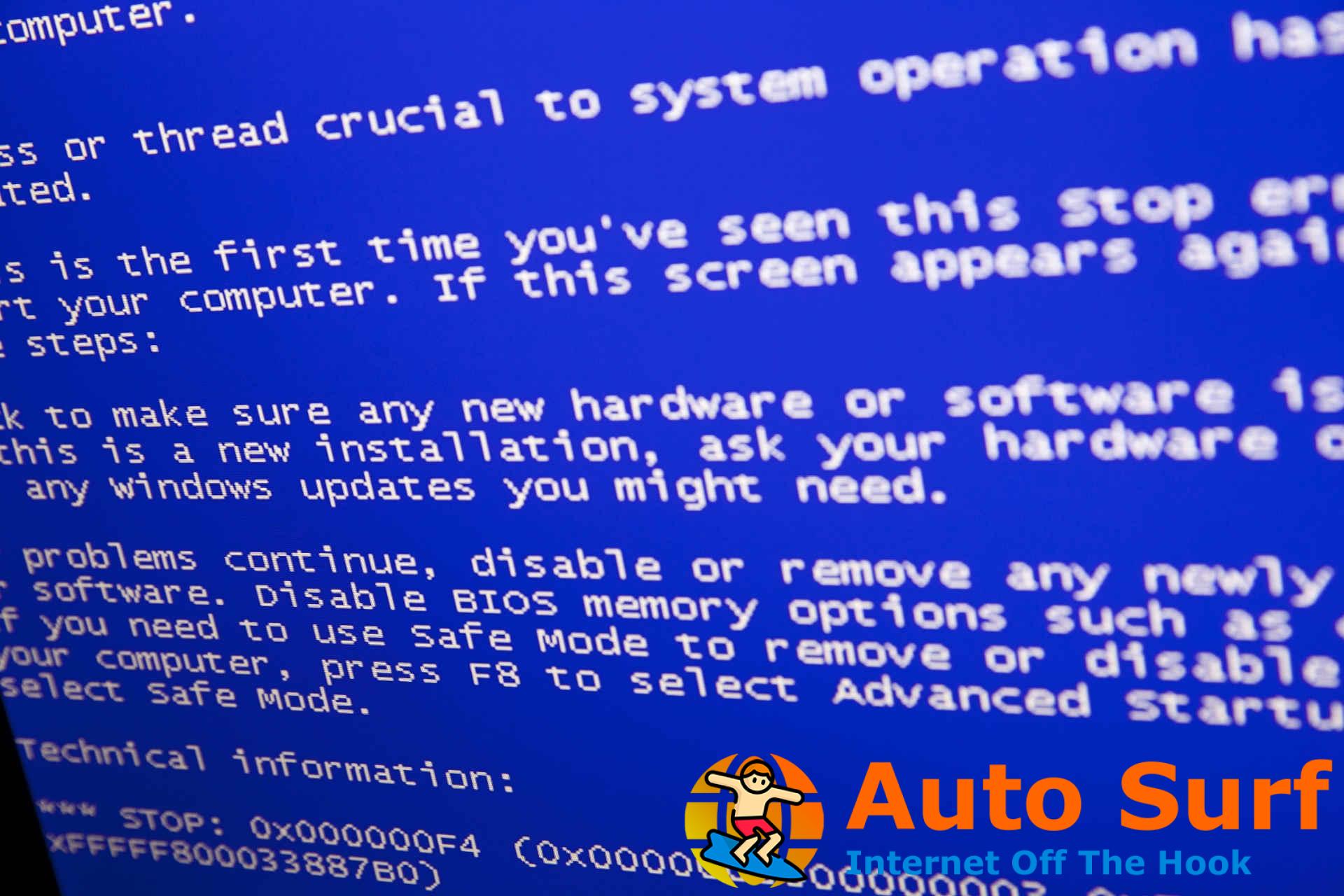 REVISIÓN: La computadora se ha reiniciado desde una comprobación de errores de Windows 10/11