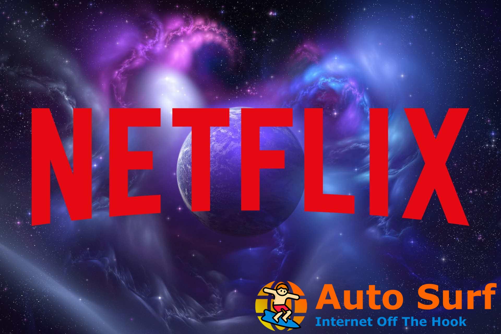 Solucionar problemas de Netflix sin sonido