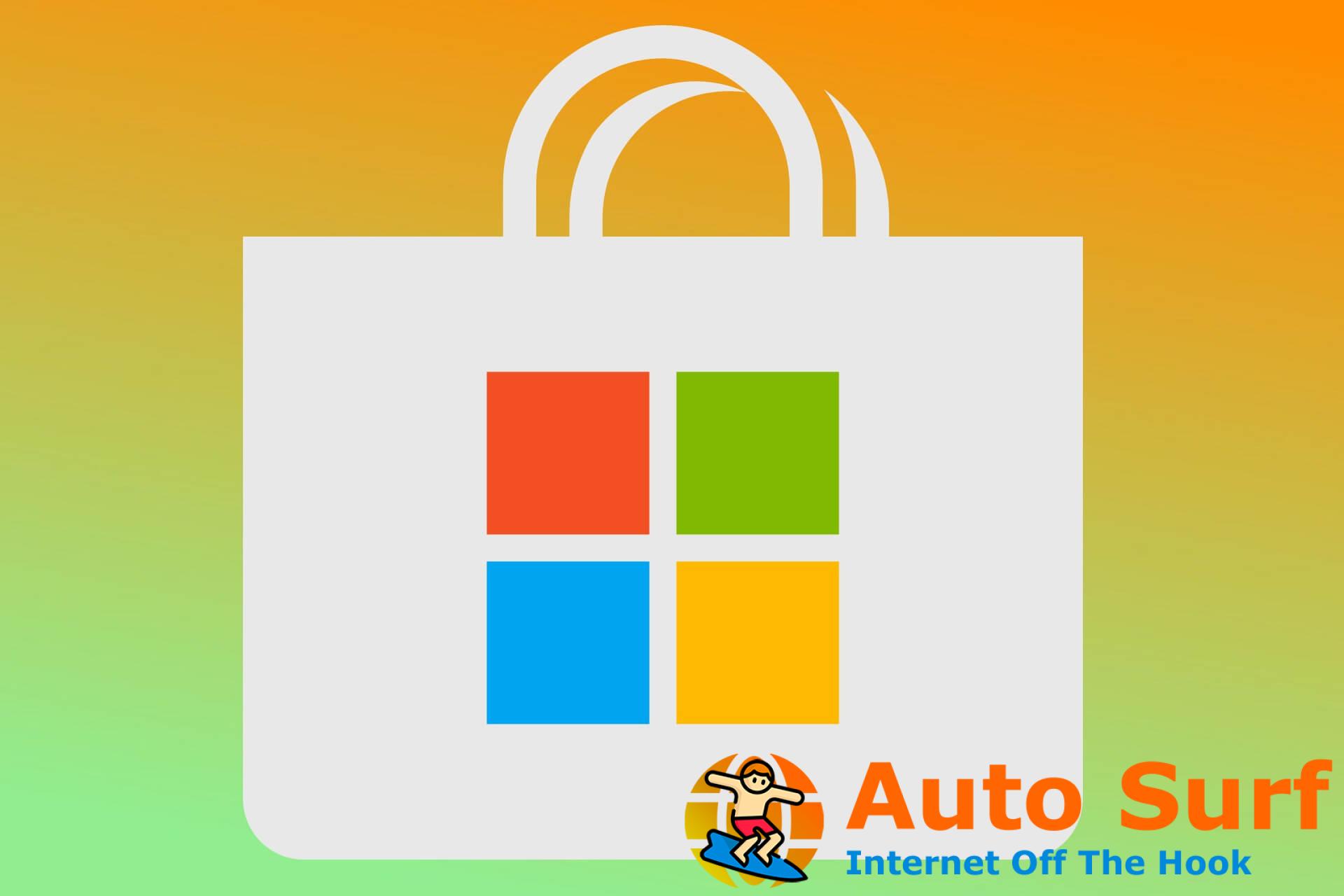 REVISIÓN: Microsoft Store Adquiriendo errores de licencia