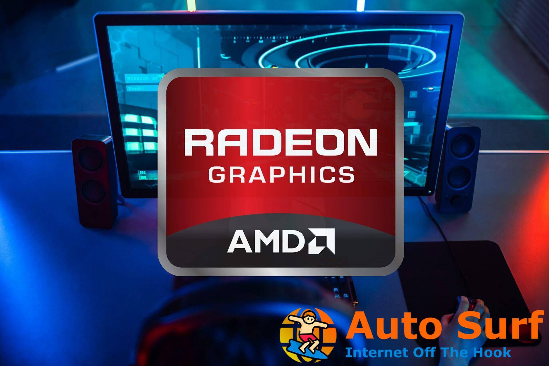 REVISIÓN: El instalador del software AMD Radeon se atascó