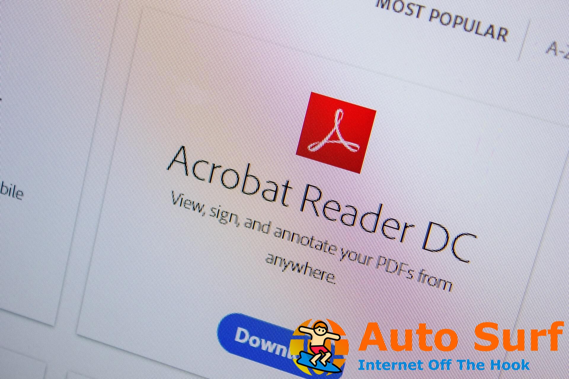 lector Adobe Acrobat