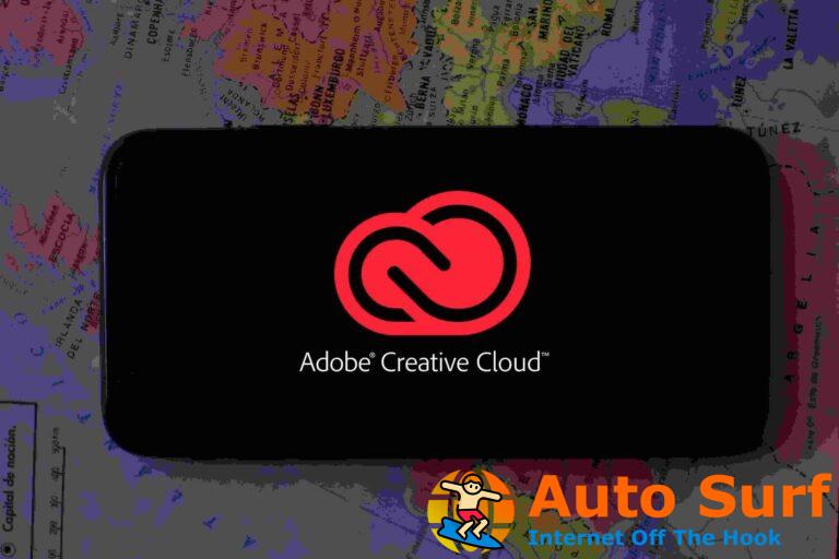 Adobe Creative Cloud está agotando la batería demasiado rápido