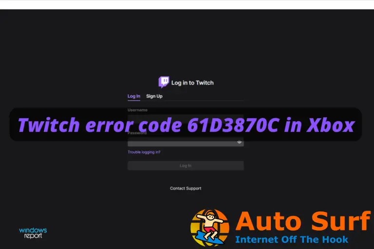 Código de error de contracción 61d3870c en Xbox [Fast Solutions]