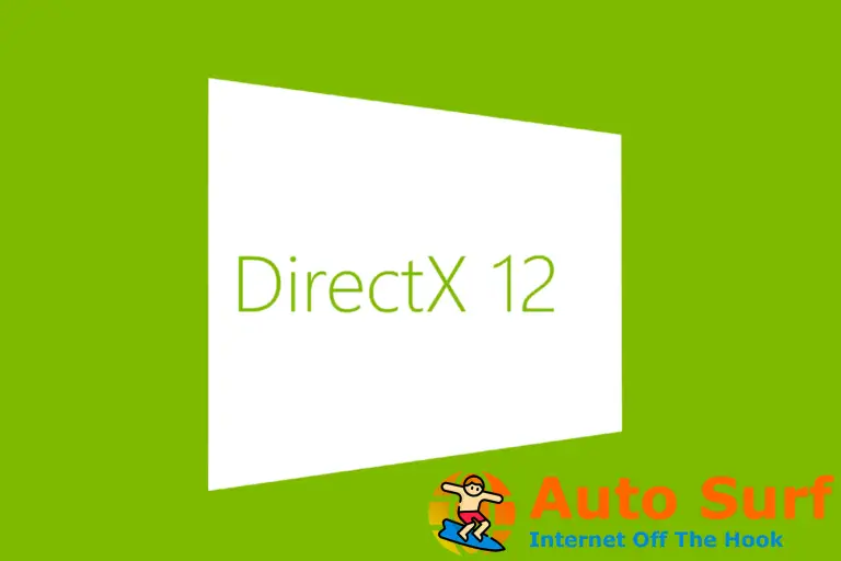 REVISIÓN: DirectX encontró un error irrecuperable en Windows