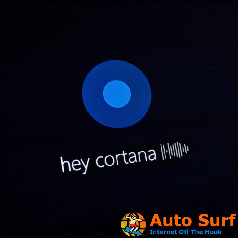 Cómo desinstalar Cortana en Windows 10 [TESTED METHOD]