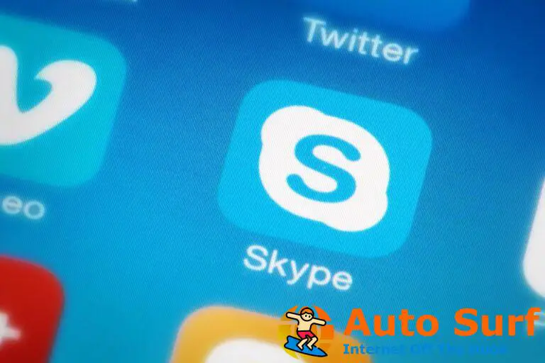 REVISIÓN: Vaya, hemos detectado un problema en Skype