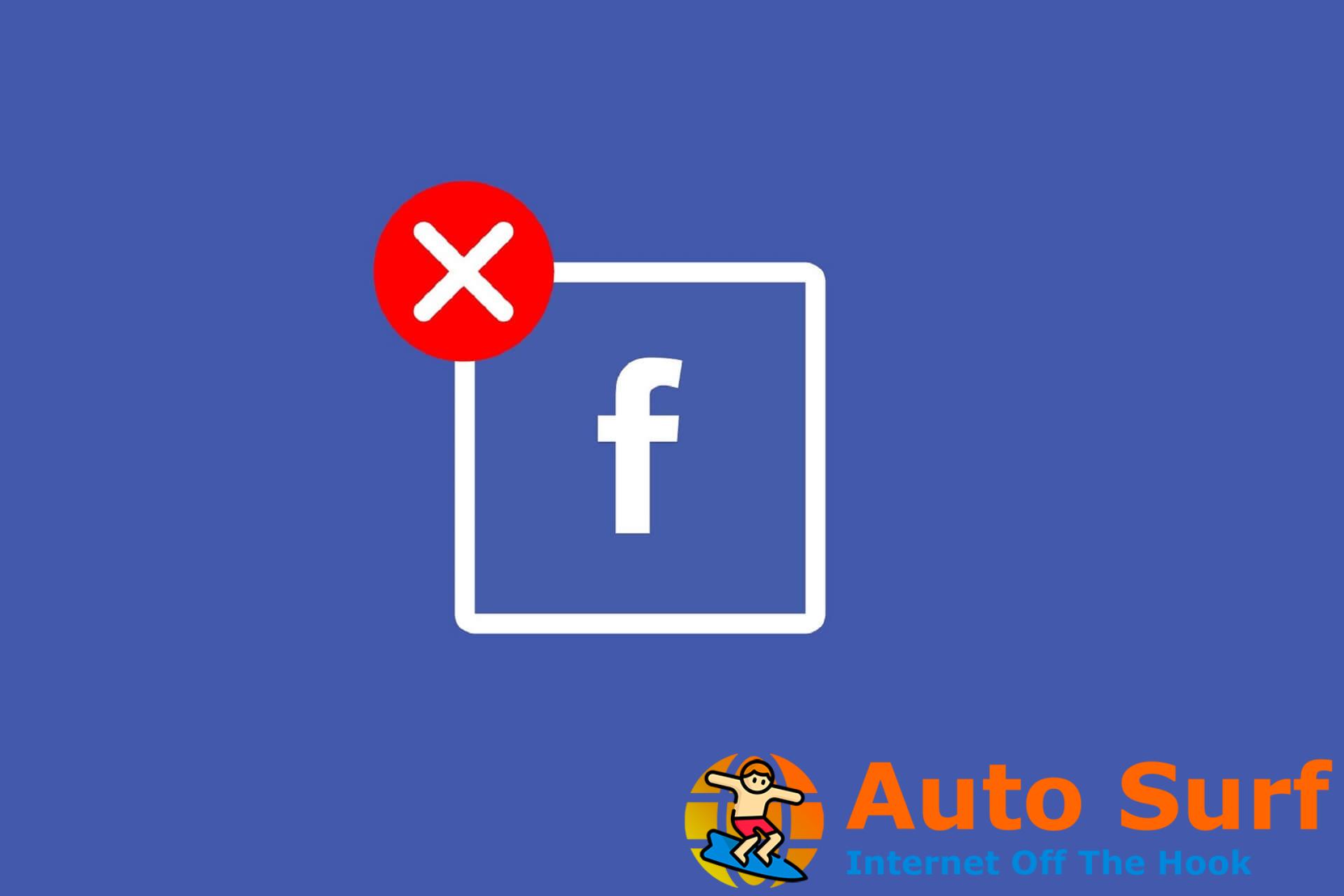 REVISIÓN: esta página no es elegible para tener un nombre de usuario en Facebook