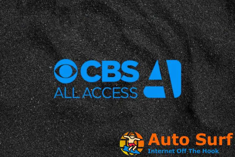 [Solved] Problemas de transmisión de CBS All Access