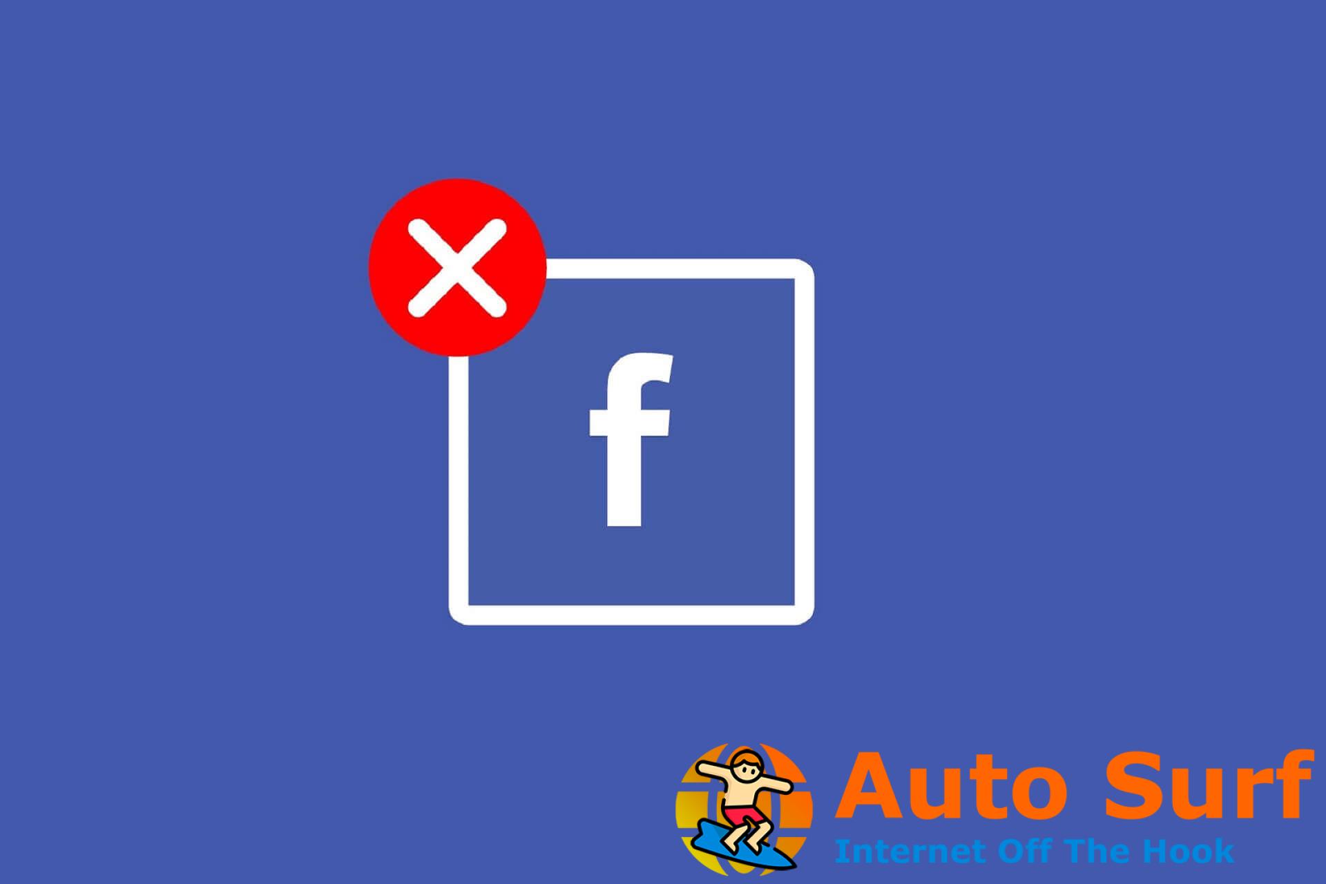 Facebook logo facebook este contenido no está disponible en este momento