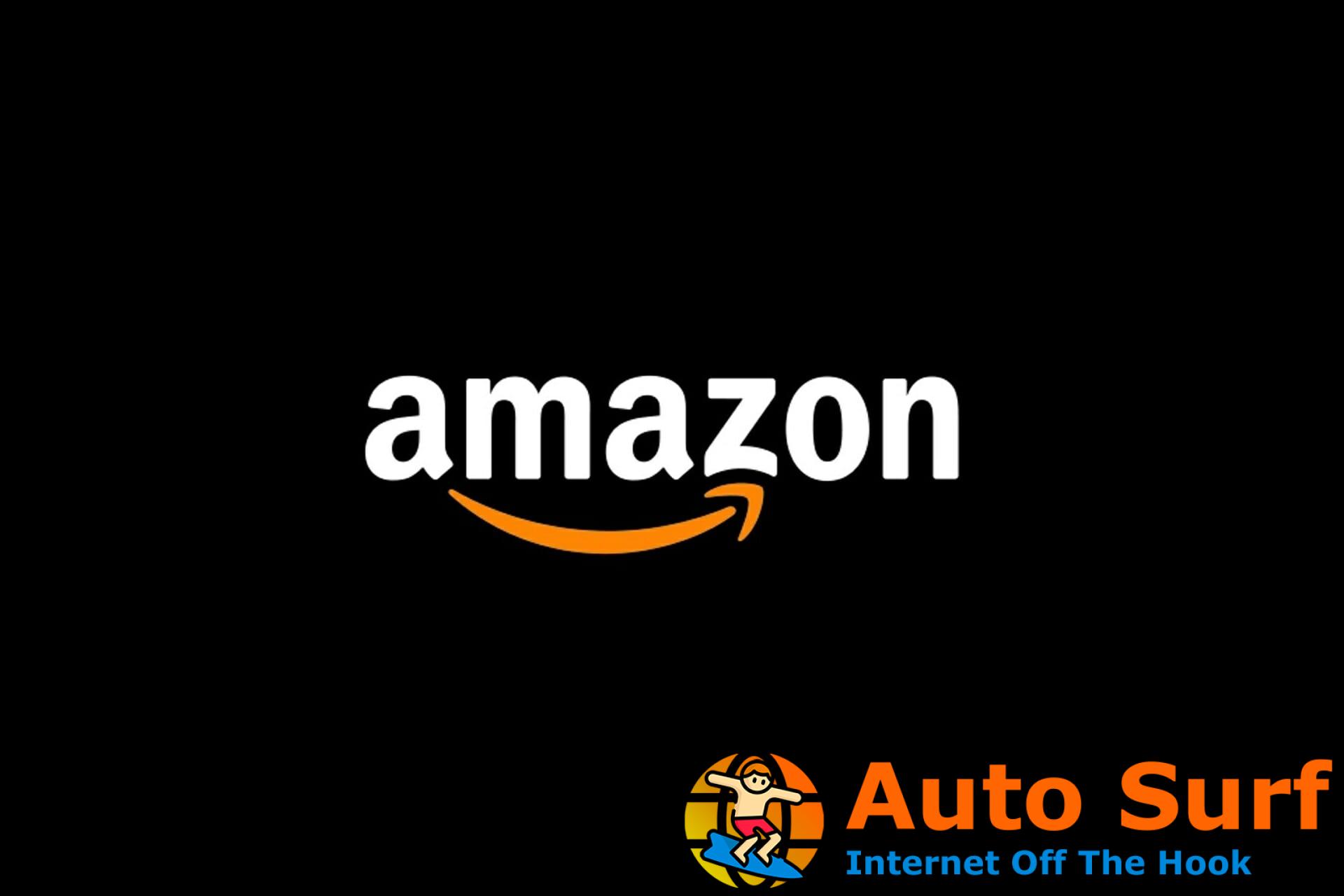 Arreglar la cuenta de Amazon bloqueada temporalmente