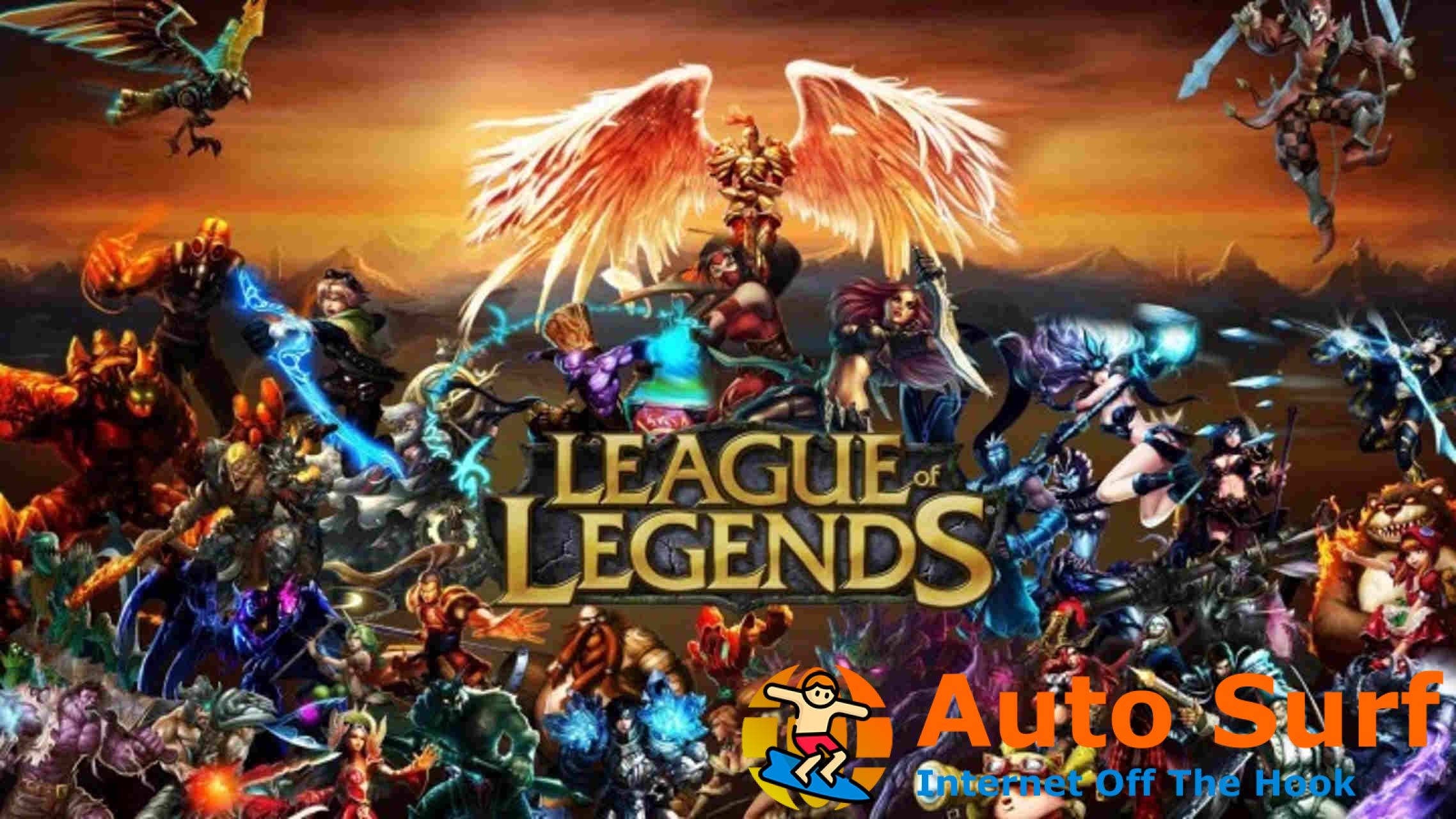 Qué hacer si League of Legends no se actualiza en PC