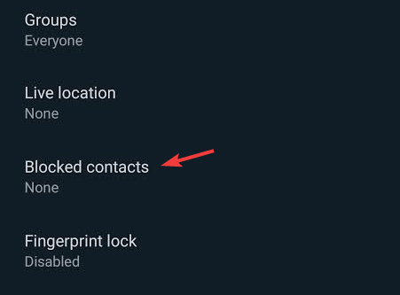 contactos bloqueados whatsapp bloquear lo que pasa