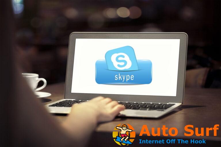 REVISIÓN: Skype no muestra mi cara en la esquina