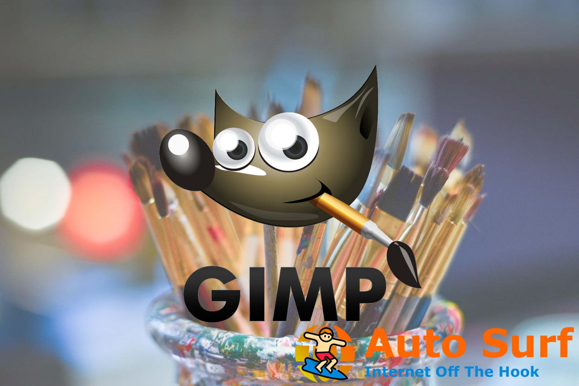 El pincel GIMP no funciona [Full Fix]