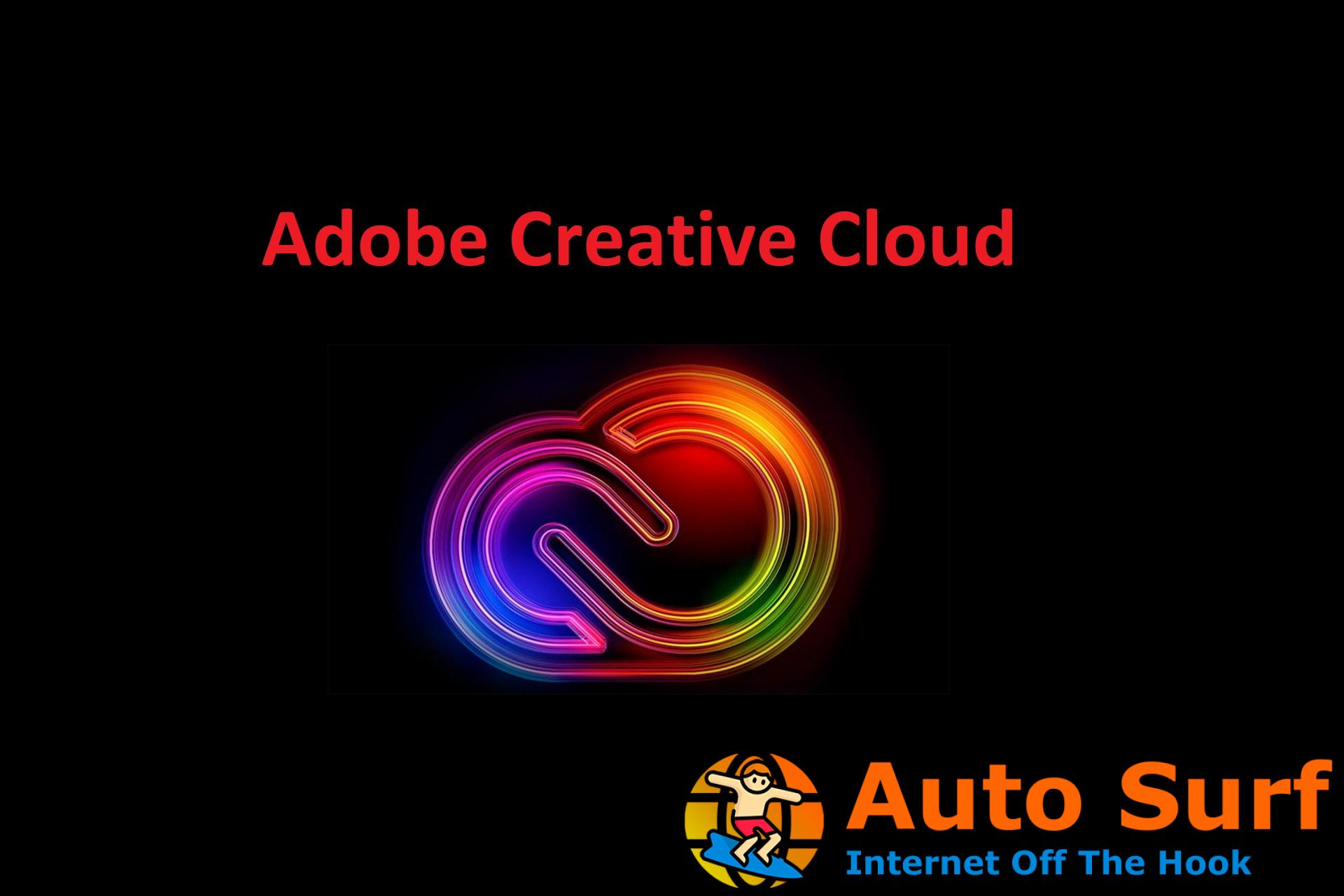 Cómo deshabilitar la sincronización de archivos para Adobe Creative Cloud