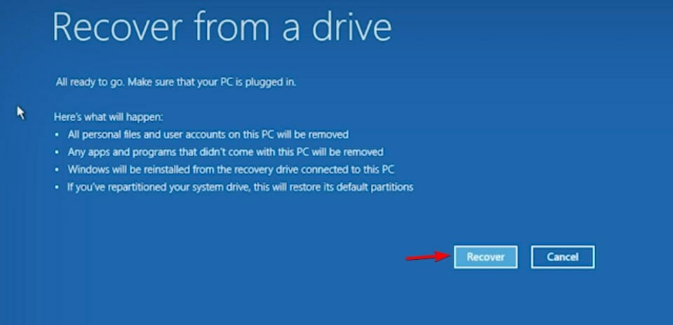 Solución: restablecer esta PC que no funciona en Windows 10/11