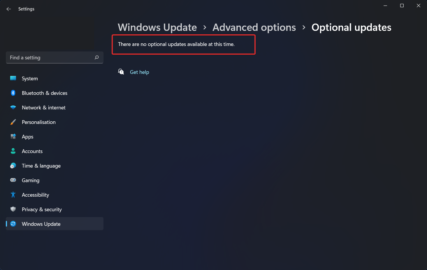   la frecuencia de actualización dinámica de Windows 11 sin actualización no funciona