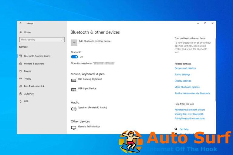 Solución: Bluetooth no se enciende en Windows 10/11