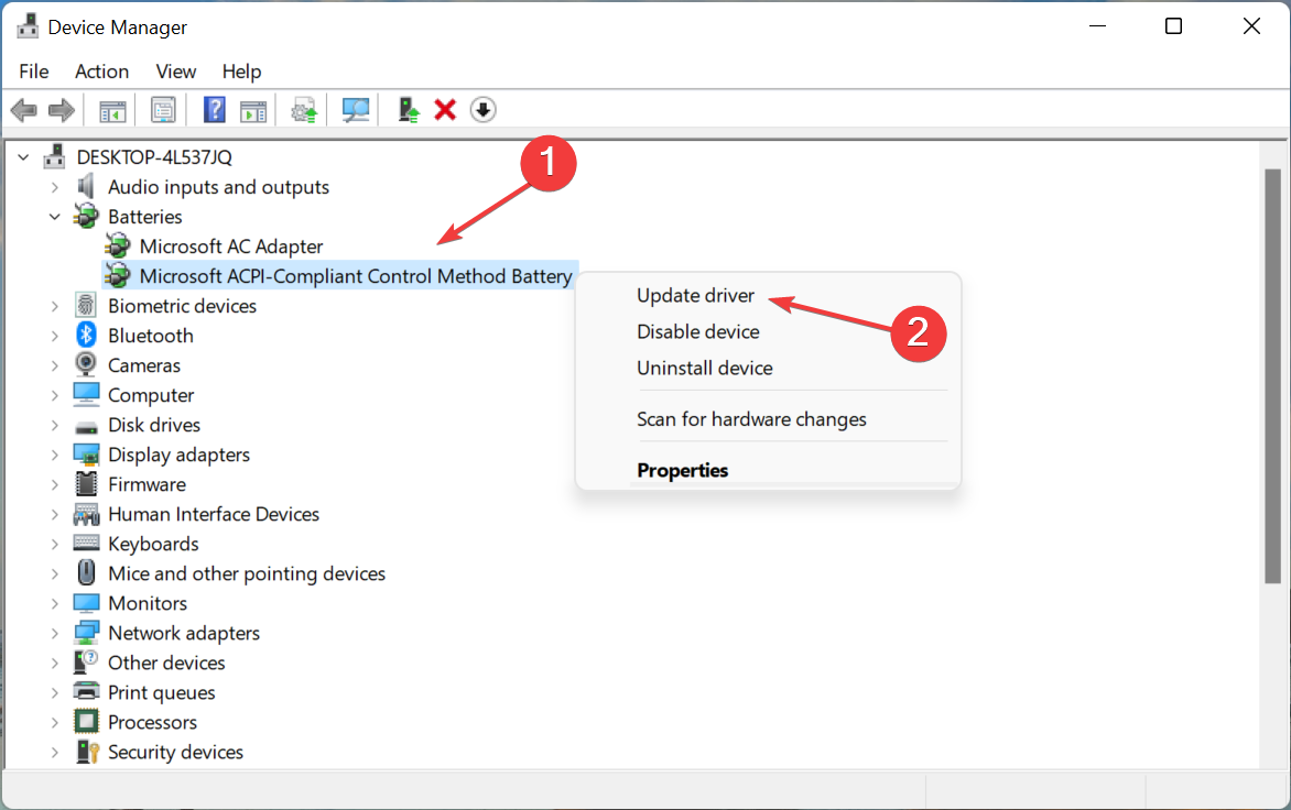 Actualice el controlador para reparar Dell XPS que no se carga