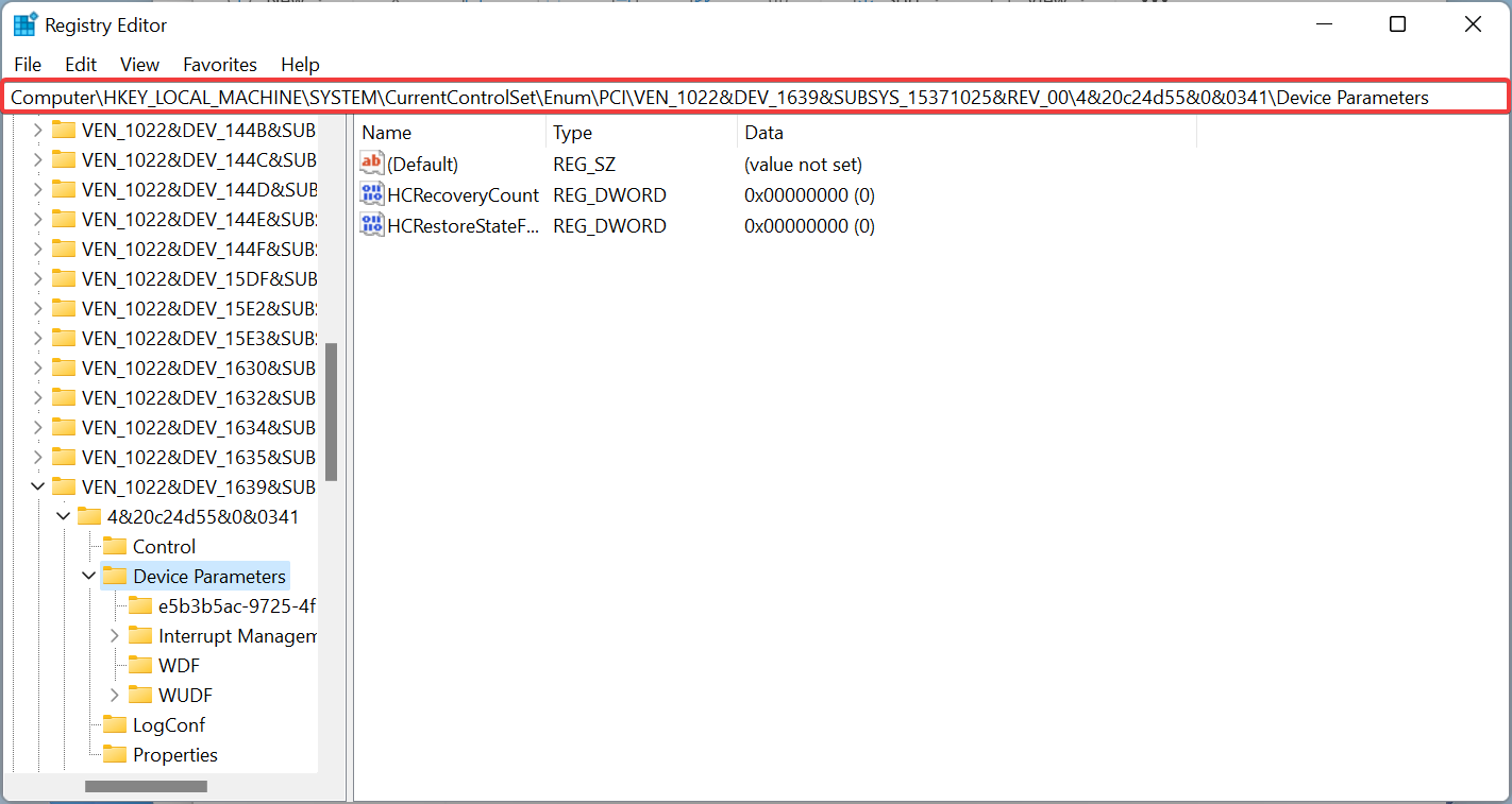 Reparar la solicitud del descriptor del dispositivo falló en Windows 11
