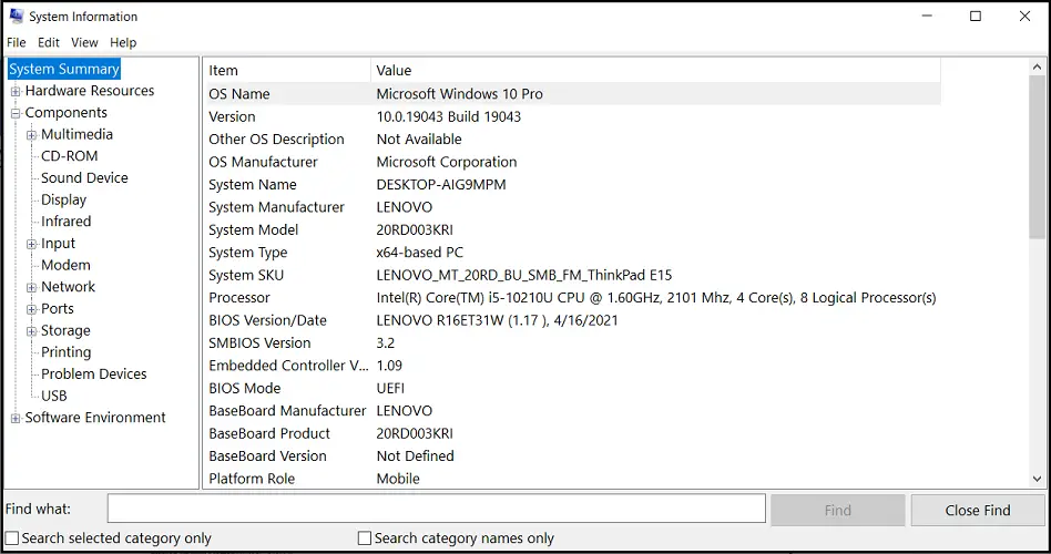 Cómo encontrar las especificaciones de la computadora en Windows 11 de 5 maneras diferentes