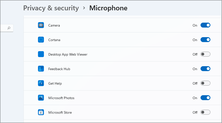 Cómo habilitar el acceso al micrófono en Windows 11