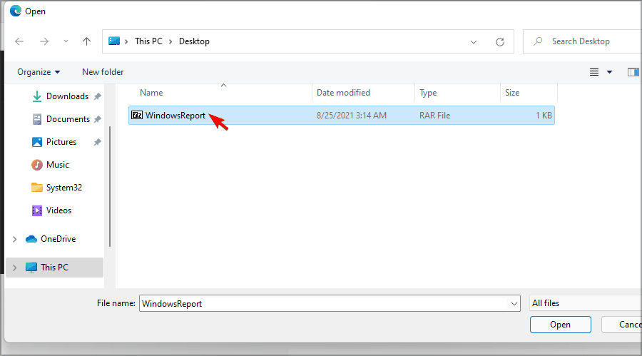 Cómo abrir archivos RAR en Windows 11