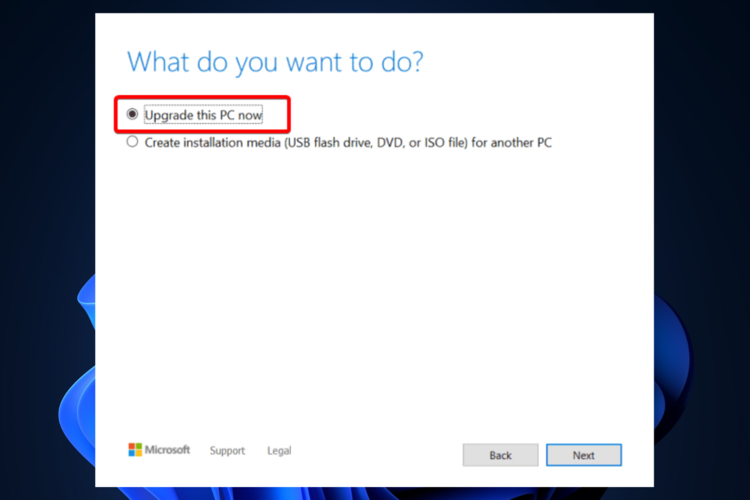 Cómo utilizar la herramienta de creación de medios de Windows 11