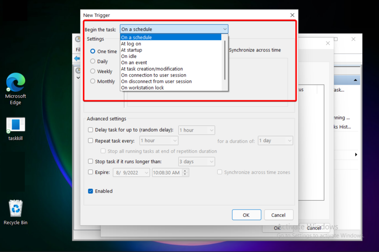 Cómo usar el Programador de tareas en Windows 11
