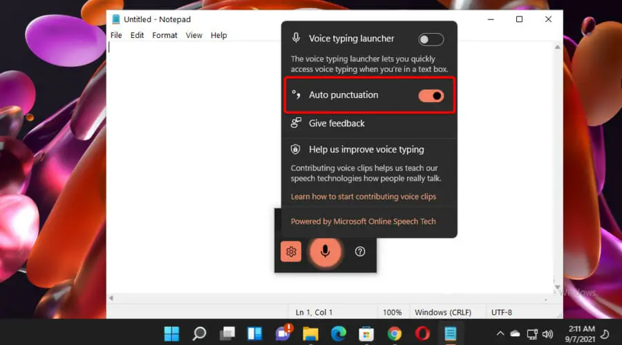 Cómo utilizar la herramienta de escritura por voz en Windows 11