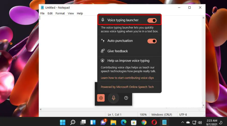 Cómo utilizar la herramienta de escritura por voz en Windows 11