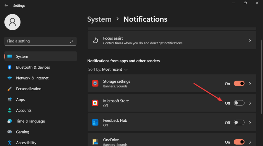 Cómo deshabilitar las notificaciones en Windows 11