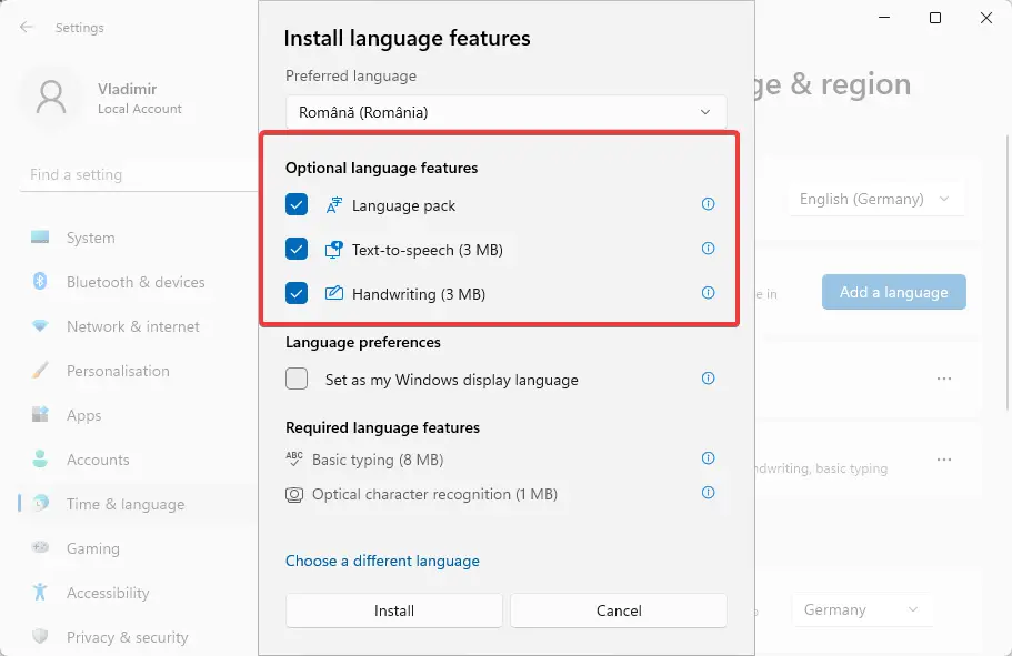 Cómo cambiar la configuración de idioma en Windows 11