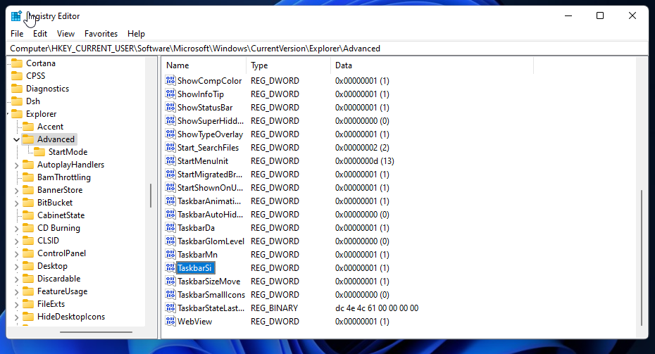 Cómo cambiar el tamaño de la barra de tareas en Windows 11