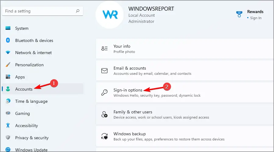 REVISIÓN: el sensor de huellas dactilares de Windows 11 no funciona