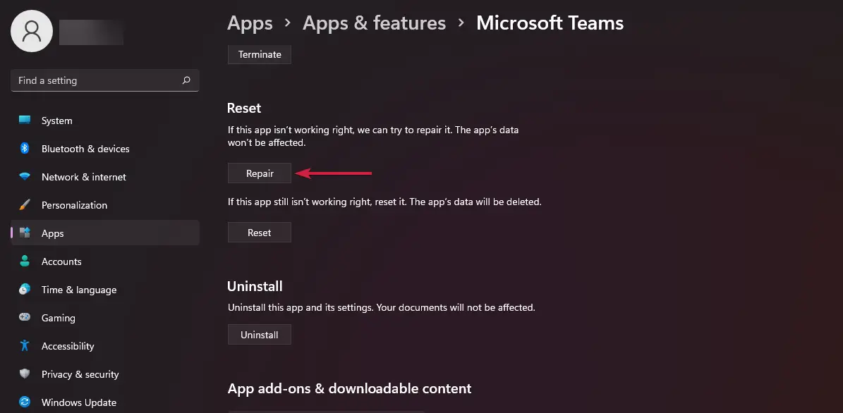 Cómo arreglar Microsoft Teams que no funciona en Windows 11