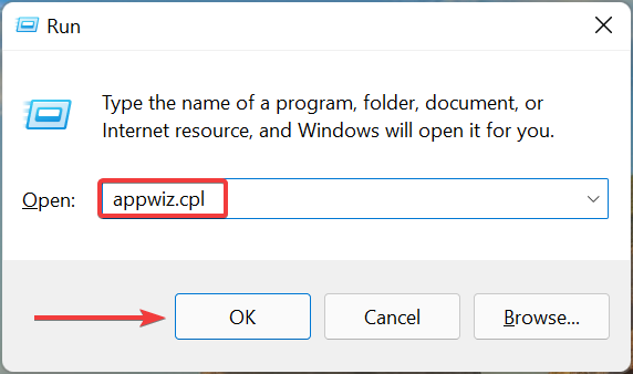 appwiz.cpl para arreglar ccleaner sigue desapareciendo