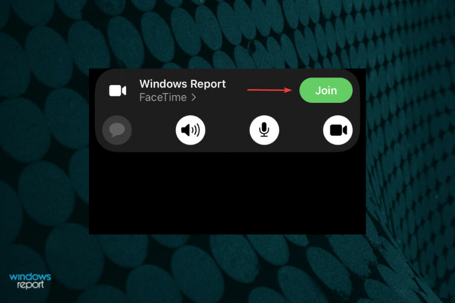 Hable con otros en Facetime en Windows 11
