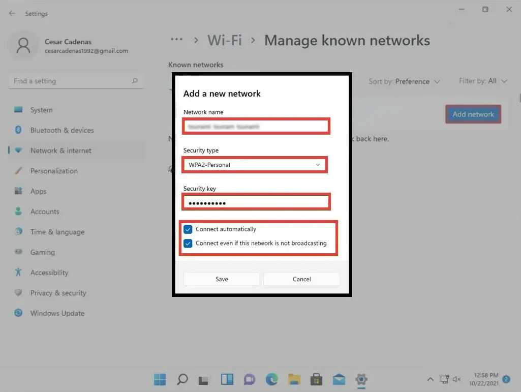 Cómo conectar su computadora con Windows 11 a redes Wi-Fi