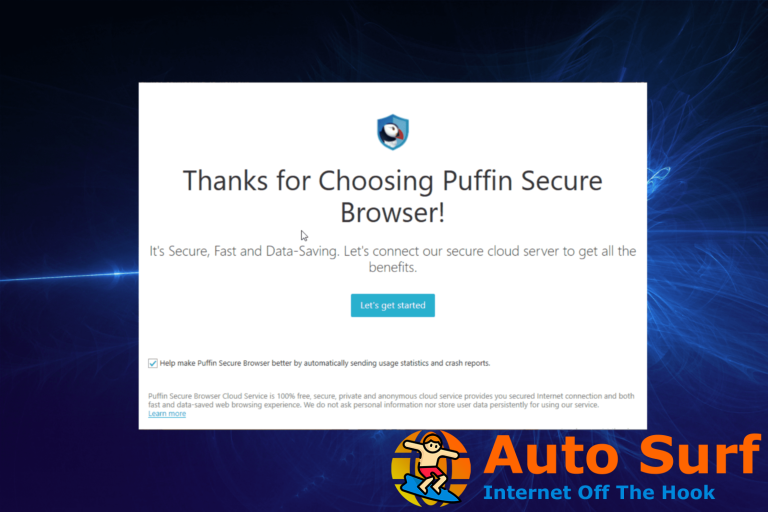 El navegador Puffin no se conecta a la red [3 Safe Fixes]