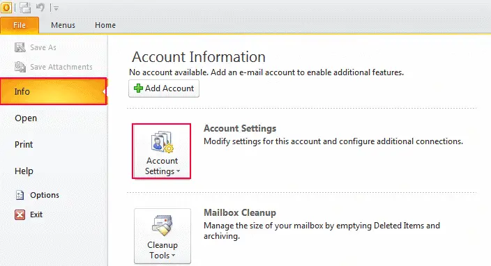 7 soluciones rápidas para Outlook 2010 no pueden abrir archivos PST