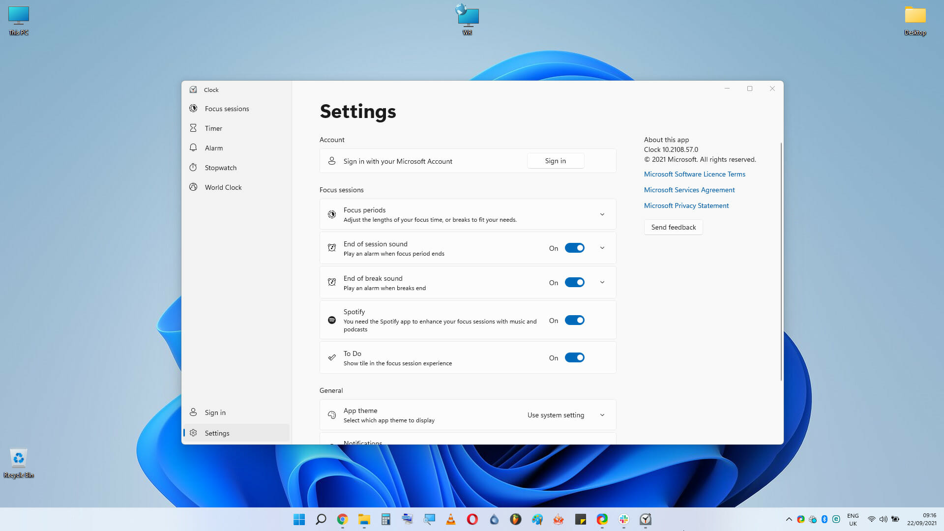 Focus Sessions aumenta su productividad y creatividad en Windows 11