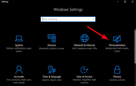 Solución fácil: falta el ícono de configuración en el menú de inicio de Windows 10